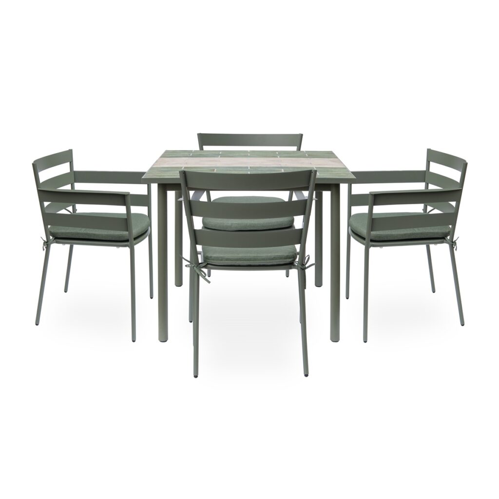 Beatrice 4 Seat Garden Dining Set 5029936998439 2
